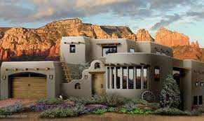 Southwest Style Pueblo Desert Adobe