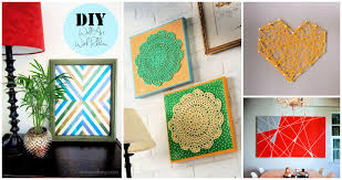 82 Diy Wall Art Ideas To Make For
