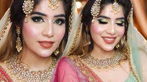 muslim bridal makeup look step by