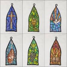 Stained Glass Ornaments