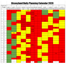 Step 1 Pick A Date Disneyland Daily