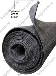 16ft x 3 75ft charcoal felt liner