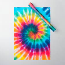tie dye 2 wrapping paper by quinnhopp