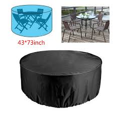 Round covers for outdoor furniture. Garden Patio Furniture Covers Waterproof Round Outdoor Rattan Chairs Table Cover Tv Covers Aliexpress