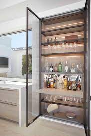 The drinks cabinet can also be put on wheels, so if you need a wine storage solution that's also mobile, dsignedby. Drinks Cabinet With Integrated Fridge