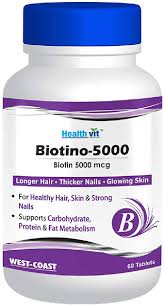 Отзывы natrol, biotin plus with lutein, 60 tablets. Healthvit Biotin 5000mcg 60 Capsules For Hair Skin Nails Health Personal Care Amazon Com