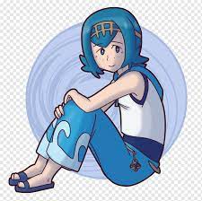 Pokémon Sun and Moon Lana Drawing, Kame, blue, child, hand png