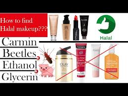 how to find halal makeup haram