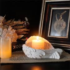 Angel Wings Shaped Candle Holder
