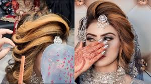 bridal hair styling tutorial