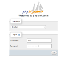 mysql and phpmyadmin database containers