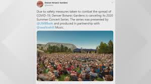 denver botanic gardens cancels 2020