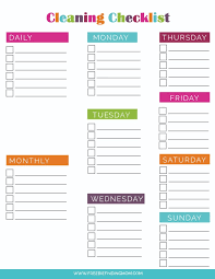 printable home daily weekly monthly
