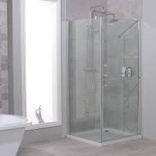 the 900mm twin hinged shower door