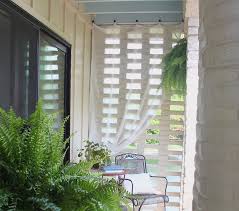 How To Hang Outdoor Sheer Curtains