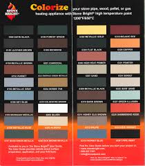 66 Complete Stove Bright Paint Color Chart