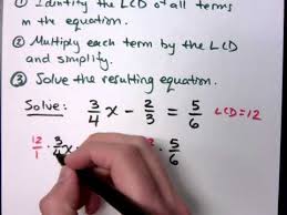 Learn how with this free video lesson. Intro To Equations With Fractions Expii