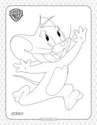Coloring printable pictures, only the child can decide whether the cunning jerry and simpleton tom will finally make friends, or their war will be in full swing. Printable Tom And Jerry Coloring Pages