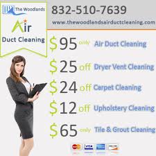 air duct cleaning in the woodlands tx
