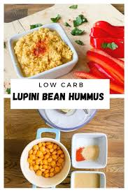 low carb lupin hummus recipe lupini