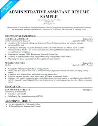 Professional Administrative Resume Professional Administrative