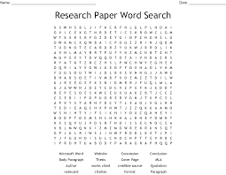research paper word search wordmint research paper word search created apr 22 2015