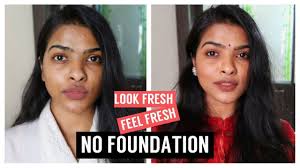 no makeup makeup indian look for office