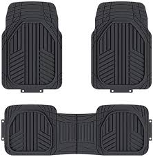 rear rubber floor mats for car suv van
