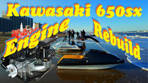 kawasaki 650sx engine rebuild port