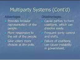 advane of multi party system