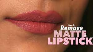 how to remove matte lipstick diy