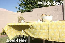 Outdoor Tablecloth