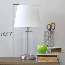 Clear Glass Table Lamp Lt2081
