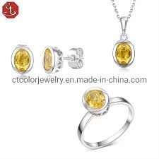 natural crystal silver fashion jewelry