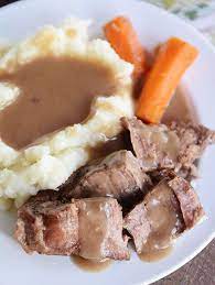 Gravy From Crock Pot Roast Juice gambar png