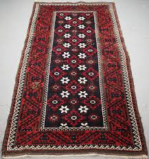 antique baluch rug from western