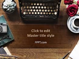 Showcase an idea that has its roots in the 20th century with old clock or vintage vintage powerpoint slides are available for download on the latest and previous releases of microsoft powerpoint, such as powerpoint 2007. Free Typewriter Powerpoint Template Free Powerpoint Templates