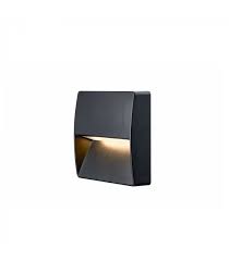 Outdoor Led Square Recessed Wall Light