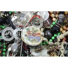 10kg unsorted costume jewellery inc