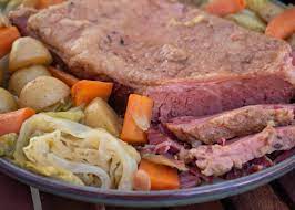 with beer corned beef and cabbage