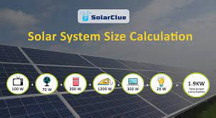 Solar System Size Calculation For Your