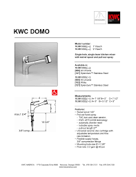 kwc domo 10 061 032 user s manual