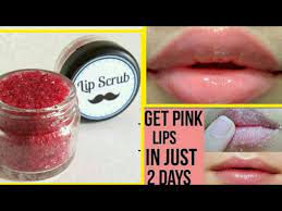 diy lip scrub get soft pink lips in 1