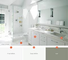 Fiona lynch studio opted for a rich shade of kelly green. 20 Relaxing Bathroom Color Schemes Shutterfly