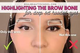 eye makeup for deep set eyes tutorial