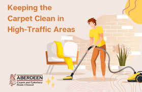 carpet clean in high traffic areas
