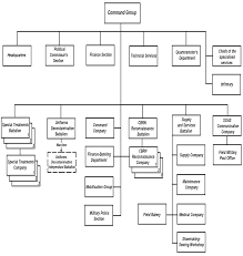 The Organizational Structure Of The Front Chemical Brigade