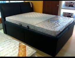 seahorse storage queen size bed frame