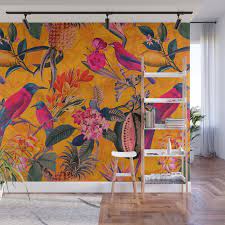 Botanical Jungle Garden Wall Mural