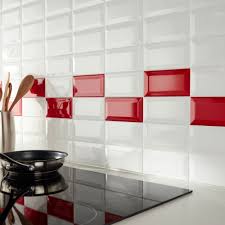 plain ceramic wall tile 200x100mm